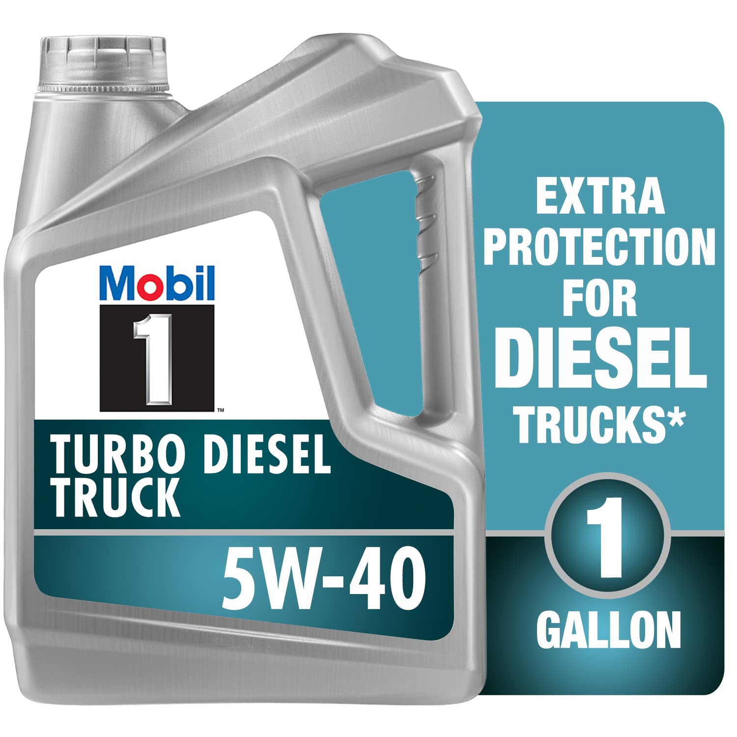 5W-40 Mobil 1 Turbo Diesel Truck Full Synthetic Motor Oil, 1 Gal