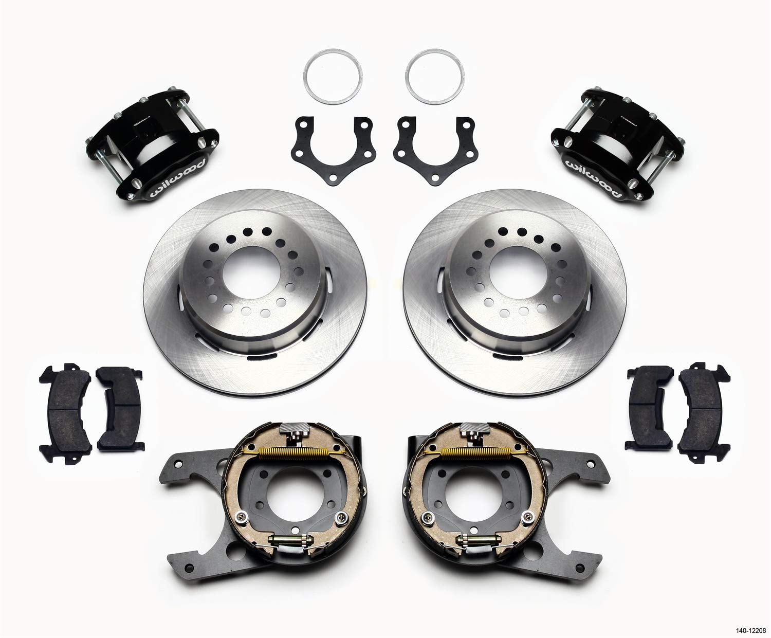 P/S D154 Park Brake Kit, Red