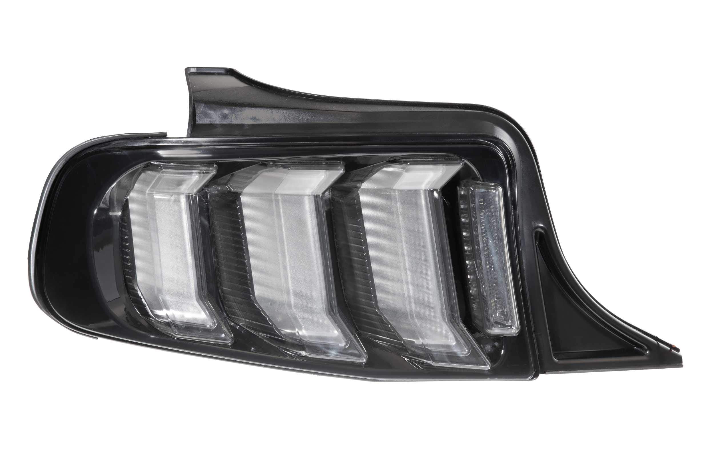 Morimoto XB LED Taillights (Red), Upgrade Plug and Play Housing, fits 2013-2014 Ford Mustang, DOT Approved Complete Assembly, LED Sequential Turn Signals, Brake, Reverse Lights (1x LF421.2)