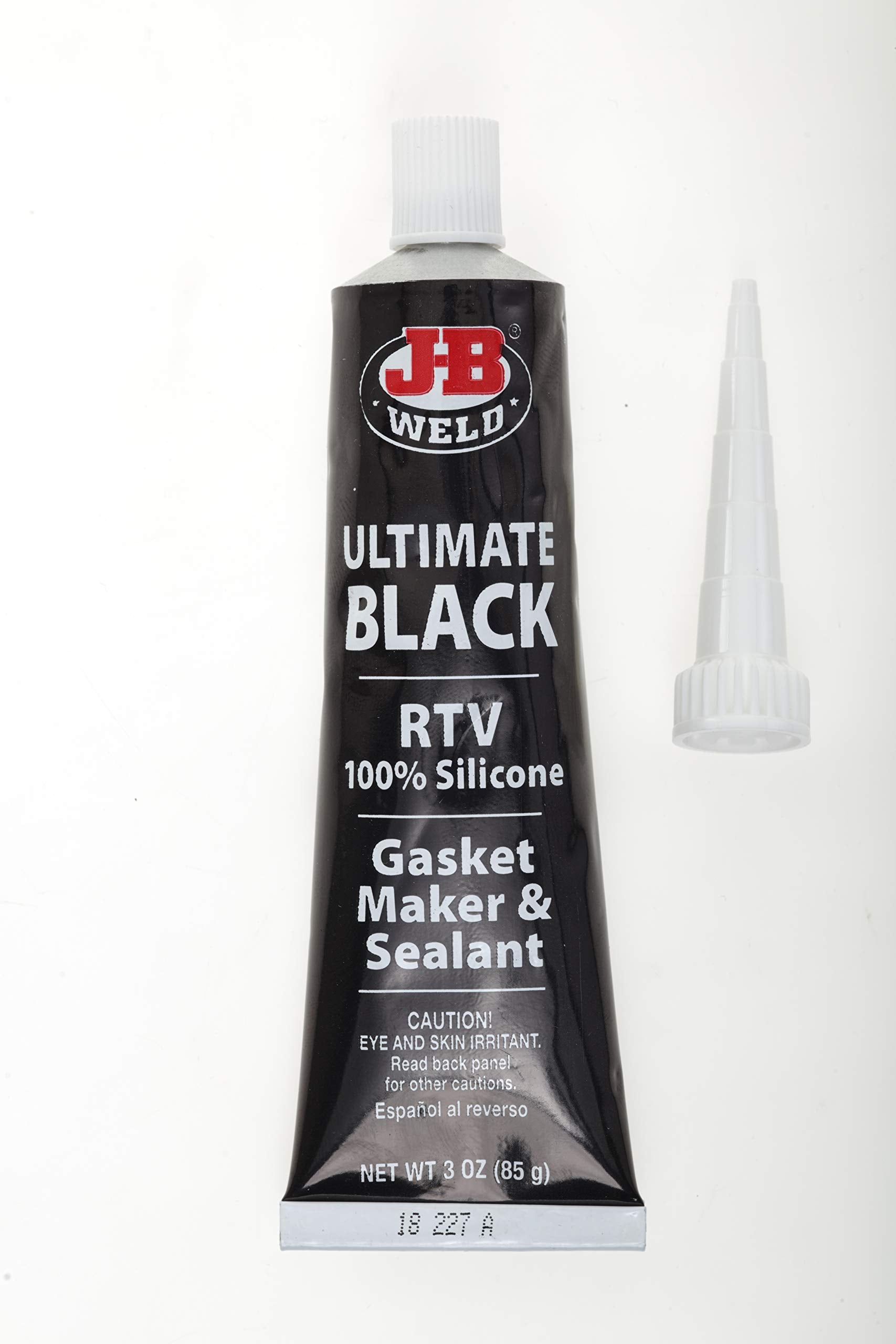 Black J-B Weld RTV Silicone Sealant and Adhesive - 3 oz.