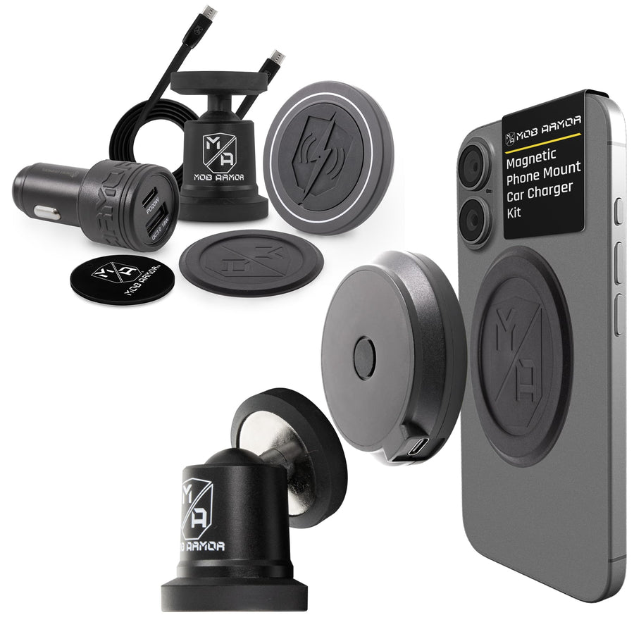 FLEX Mount and Charge Mob Armor Magnetic Wireless Charging Kit