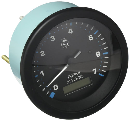 Eclipse Tachometer & Hourmeter for Gas Engine, Sierra International 0-7000 RPM Dial Range, 3"