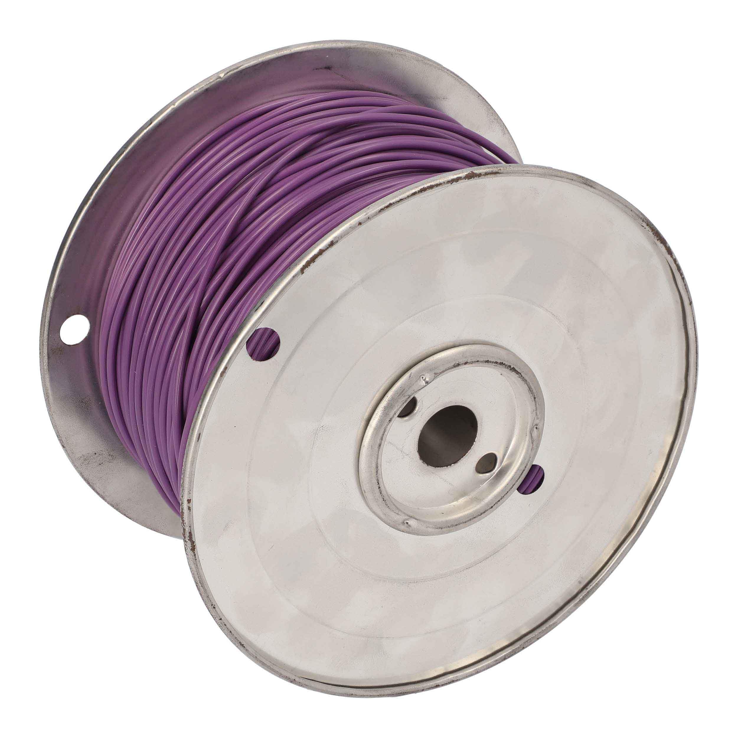 16 Ga Install Bay US GPT All Copper Primary Wire Purple - Coil of 500 Ft