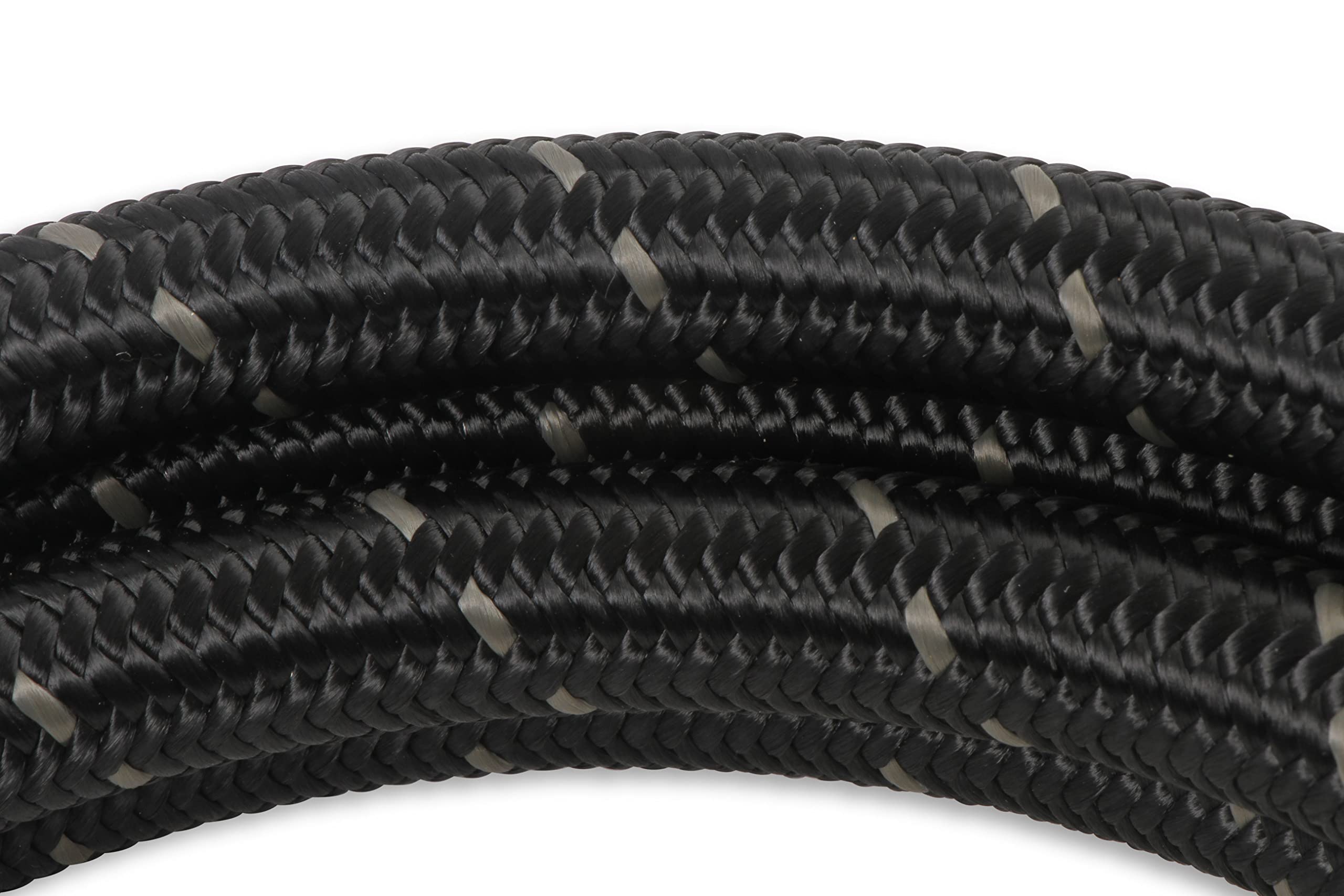 Black Braided Hose Mr. Gasket -10 10 Feet