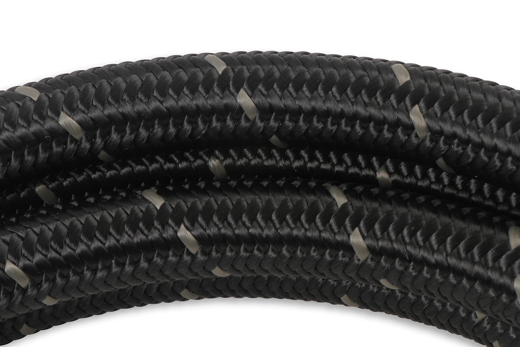 Black Braided Hose Mr. Gasket -10 10 Feet