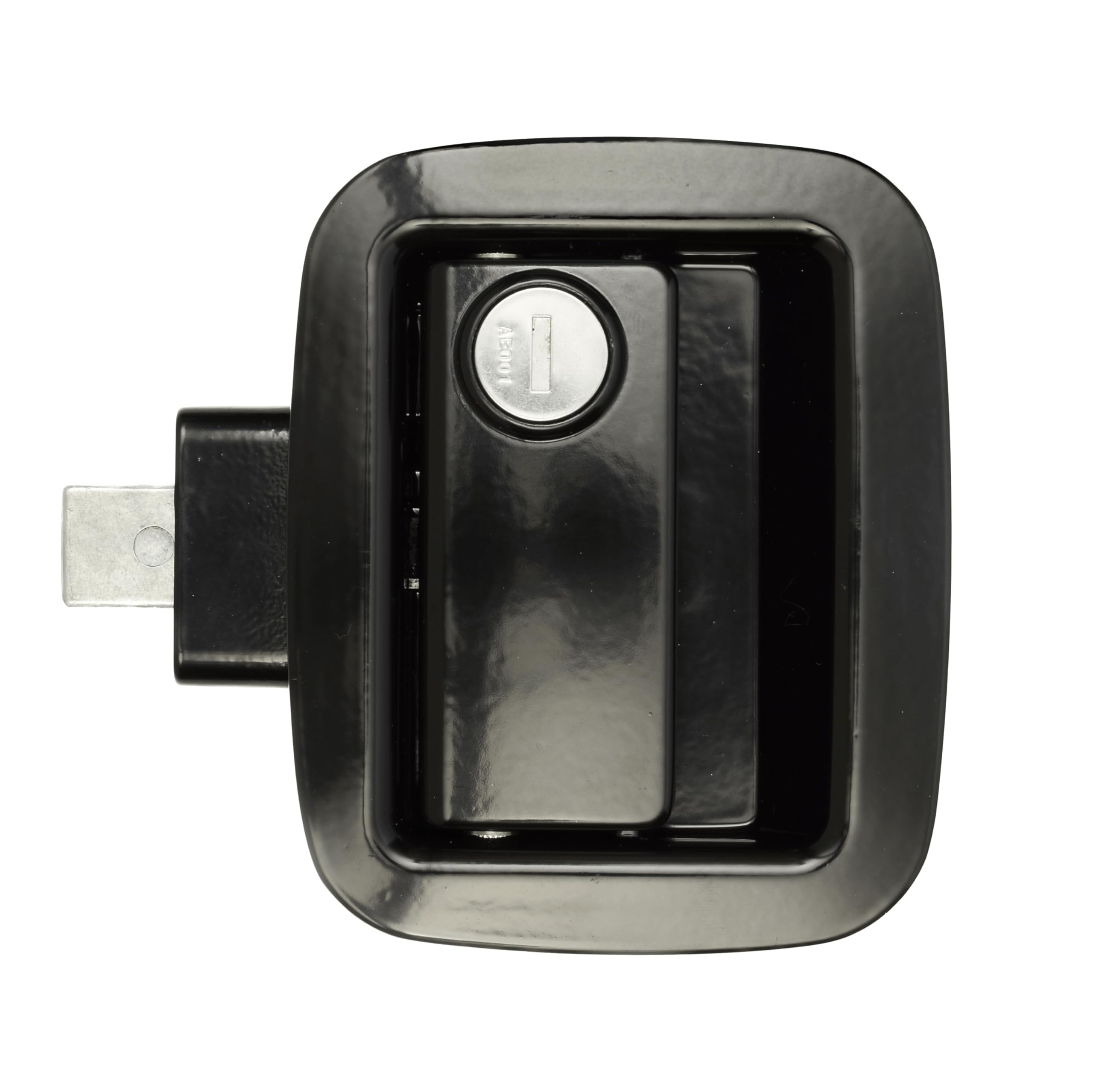 Bauer Keyed-A-Like AP Products Horse Trailer Lock - RH, Black