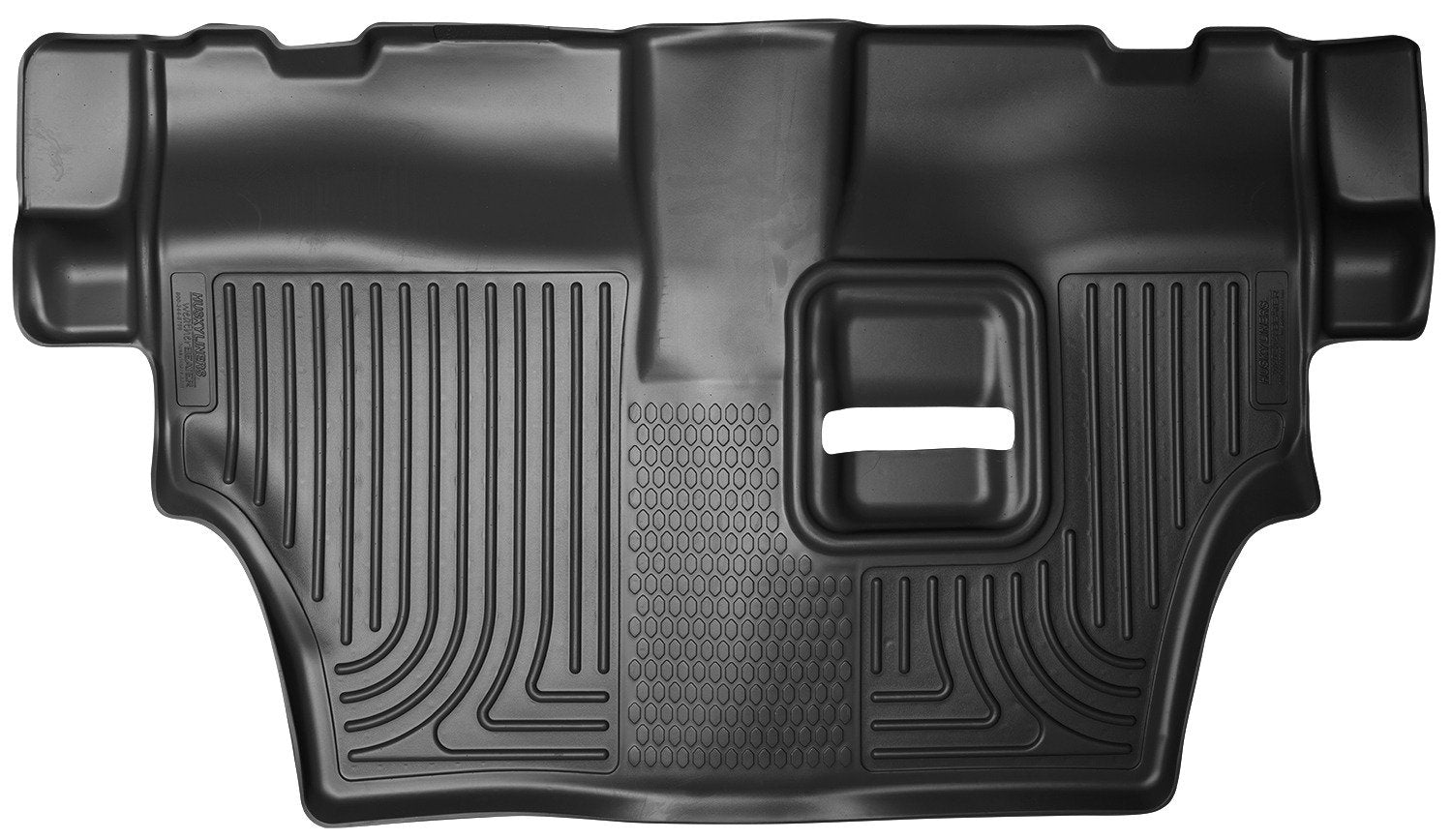 Weatherbeater Husky Liners Floor Mats | Fits 2011-2025 Dodge Durango w/2nd Row Bench & 3rd Row Seats | 3rd Row, 1-pc Black - 19051