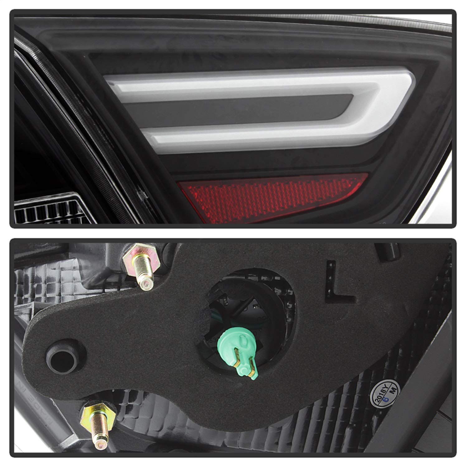 Tail Lights Xtune (ALT-JH-CIM14-LBLED-BK) (Akkon)