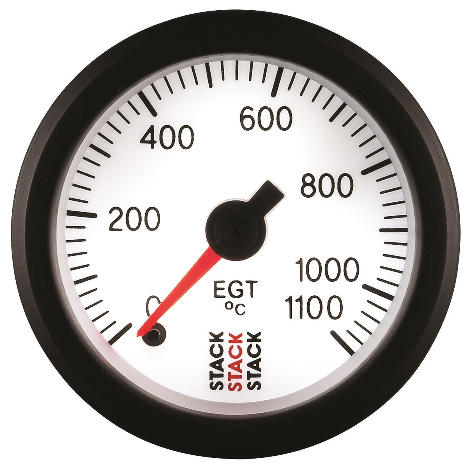 0-1100°C Professional Stack ST3363 White Stepper Motor Exhaust Gas Temperature Gauge
