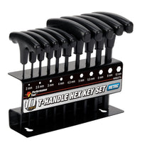 Metric T-Handle Hex Key Set 10 Piece