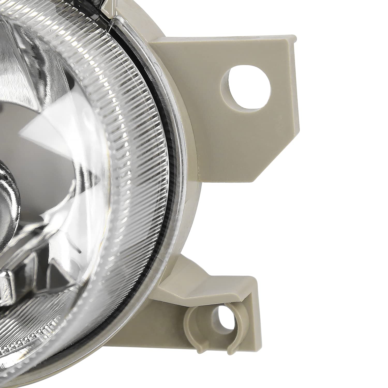 Clear Spec-D Tuning Fog Lights Front Driving Bumper Lamps Compatible with Honda Civic Del Sol 1993-1997 L+R Pair Assembly