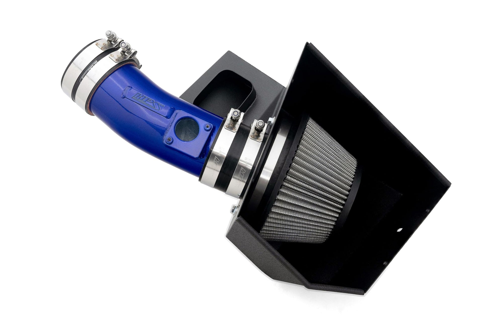 Blue HPS Air Intake Kit with Heat Shield Compatible for 2022-2024 Acura MDX Type S 3.0L Turbo, 827-728BL