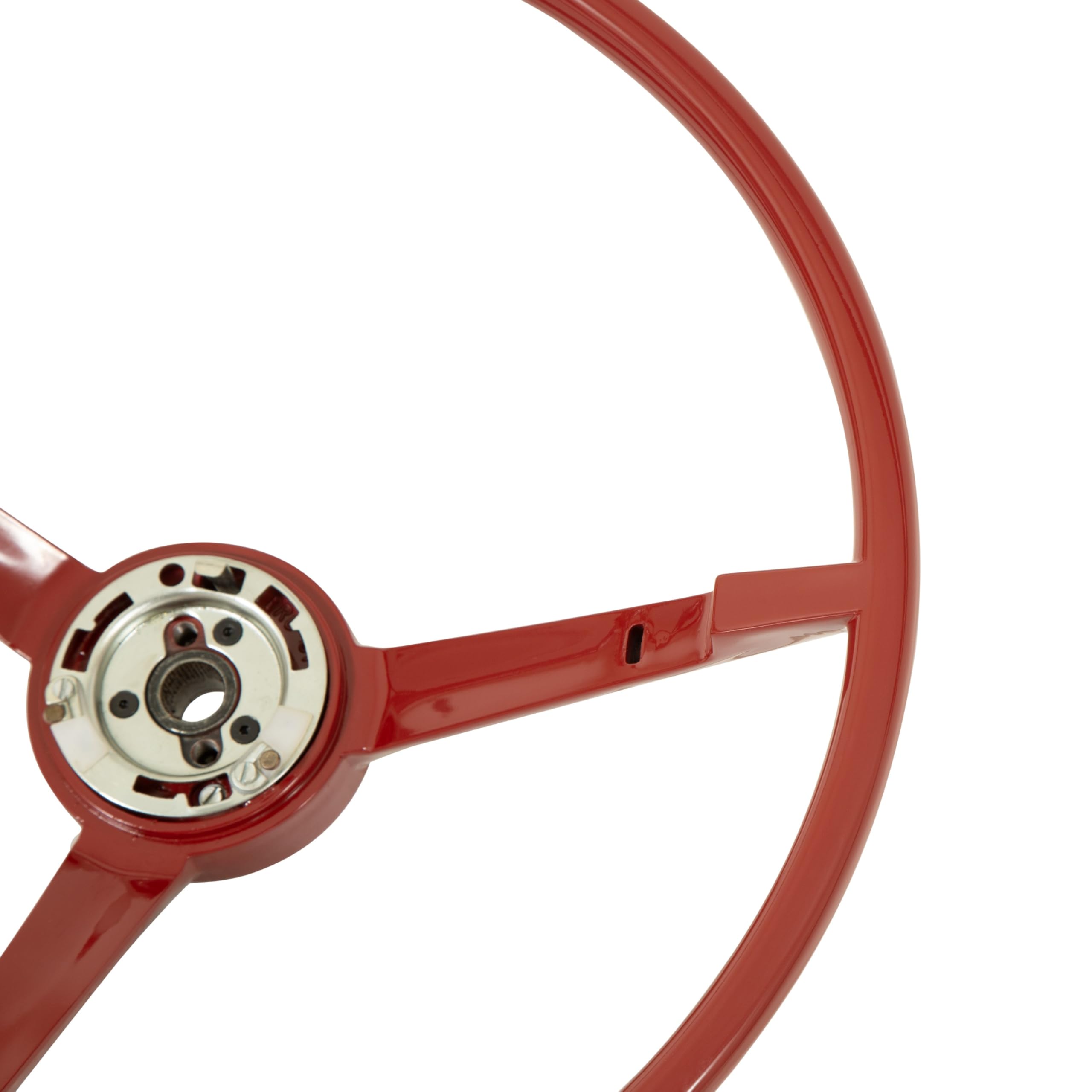 C5ZZ-3600-BR Scott Drake 1965 Standard Steering Wheel Red