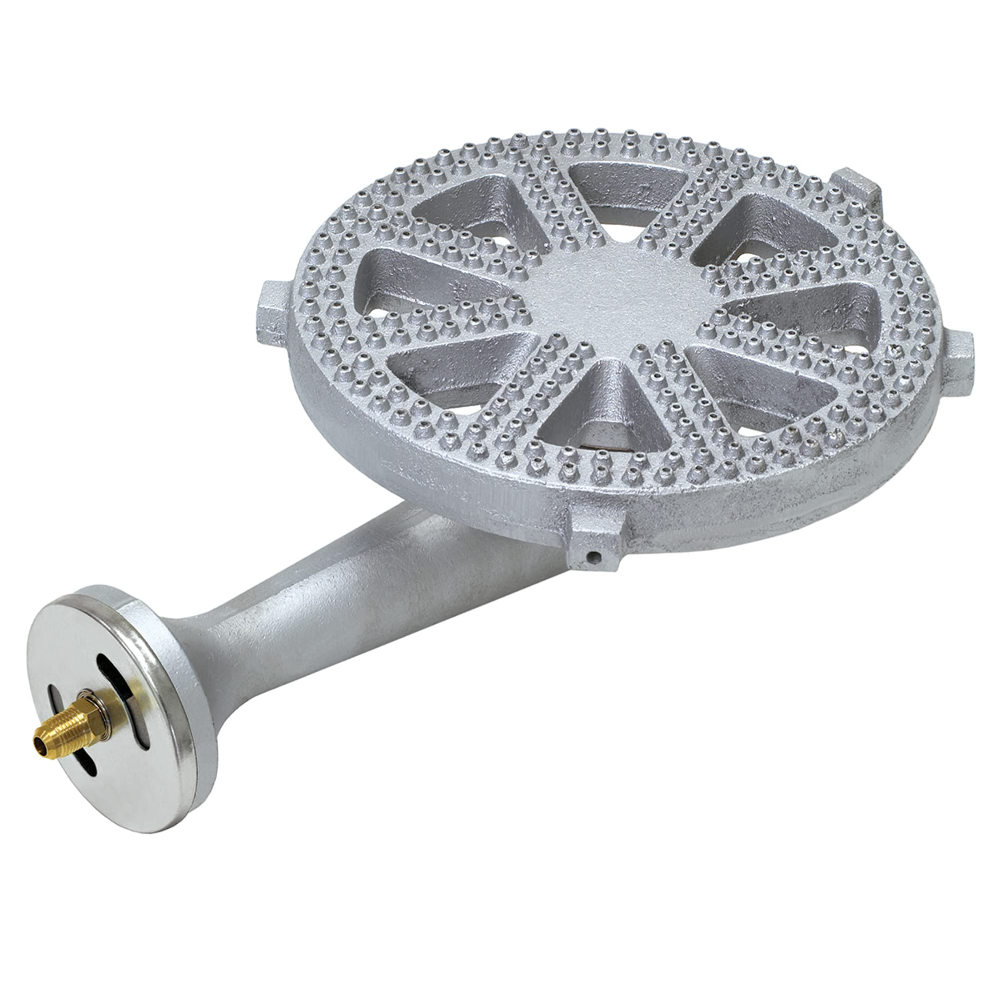 Bayou Classic 10-in Cast Iron BG14 Banjo Burner Features 15-in Length 3/8-in Flare Fitting Perfect Burner For Compatible Bayou Classic Cookers