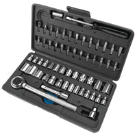 60-Piece Performance Tool SAE/Metric Socket (1/4-Inch & 3/8-Inch Drive) and Bit Set