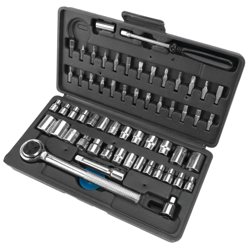 60-Piece Performance Tool SAE/Metric Socket (1/4-Inch & 3/8-Inch Drive) and Bit Set