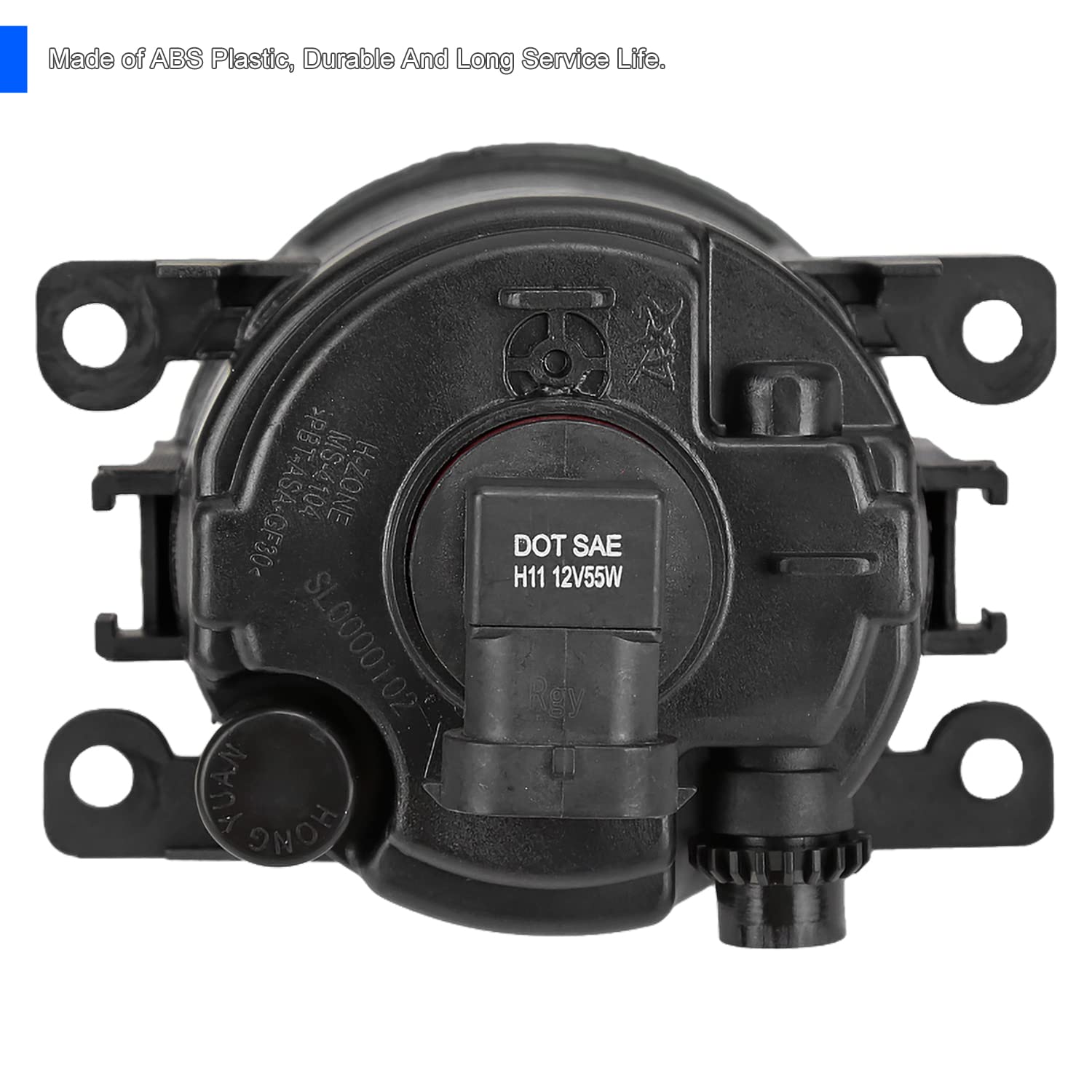 Fog Lights SPEC-D TUNING + H11 Bulbs + Switch Compatible with 2011-2015 Ford Explorer, L+R Pair Assembly