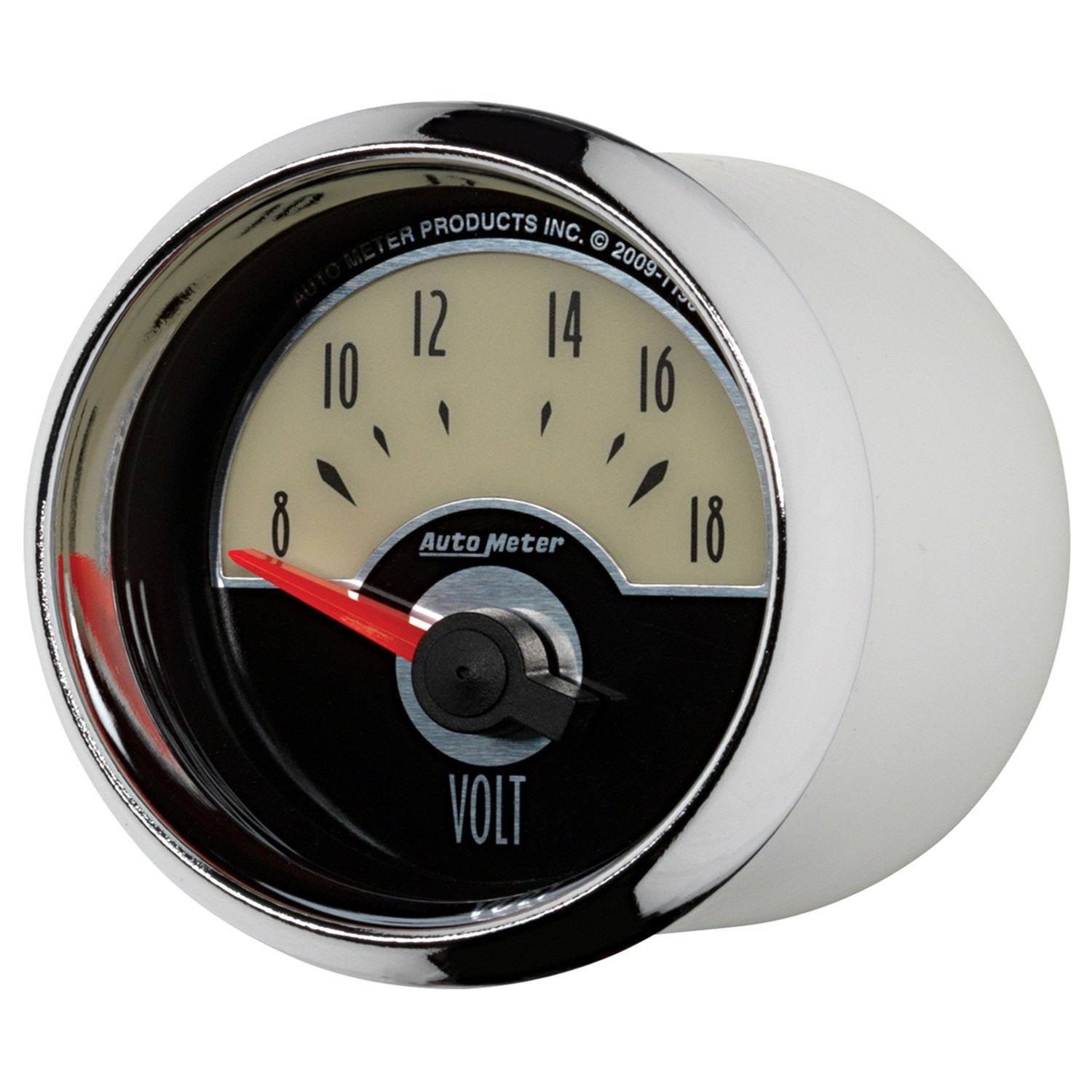 Auto Meter Cruiser 2-1/16" 8-18 Volts Short Sweep Electric Voltmeter Gauge 1193