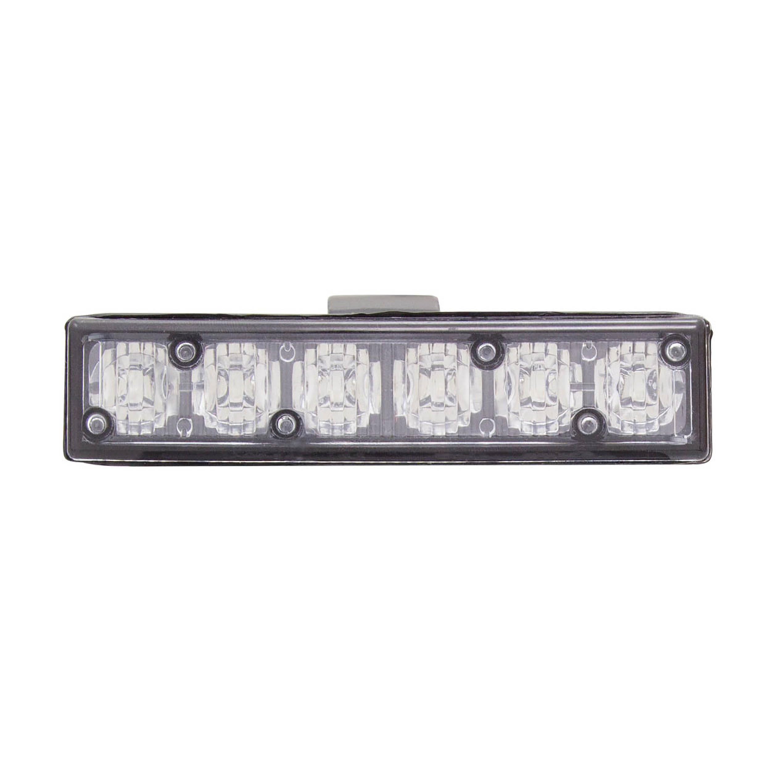 Heise Marker Lights Bi-Color Blue/Red - 4.1 Inch - 6 Led