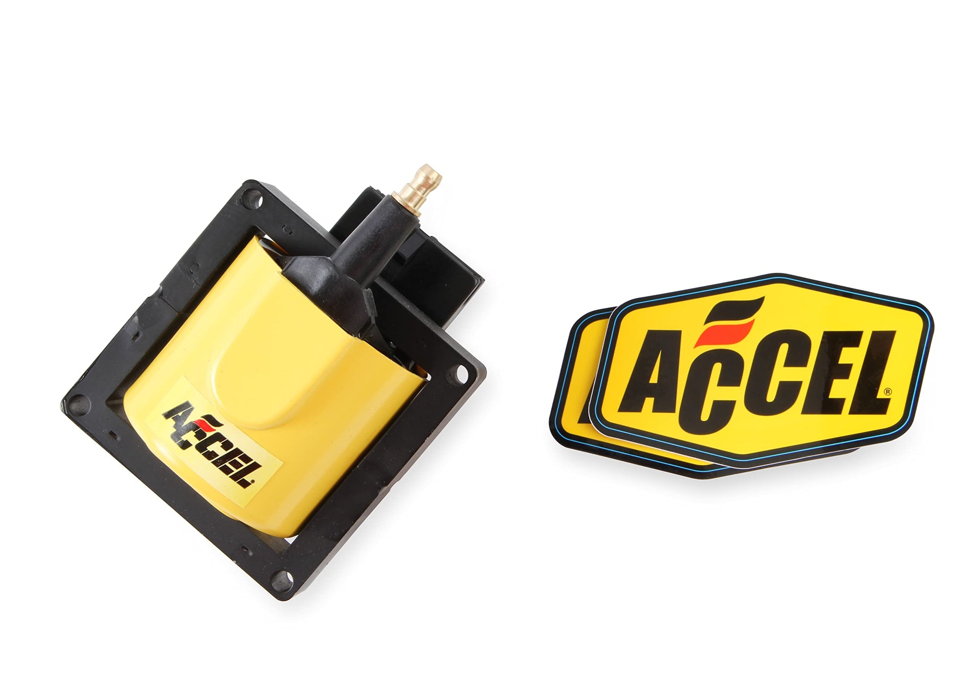SuperCoil ACCEL 140012 Ignition Coil - Yellow - Individual