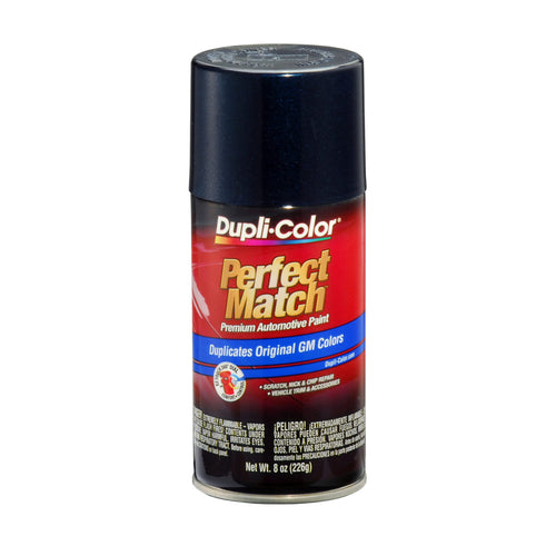 Perfect Match Dupli-Color Automotive Spray Paint – General Motors Dark Ming Blue Metallic, 25 WA722J – 8 oz. Aerosol Can