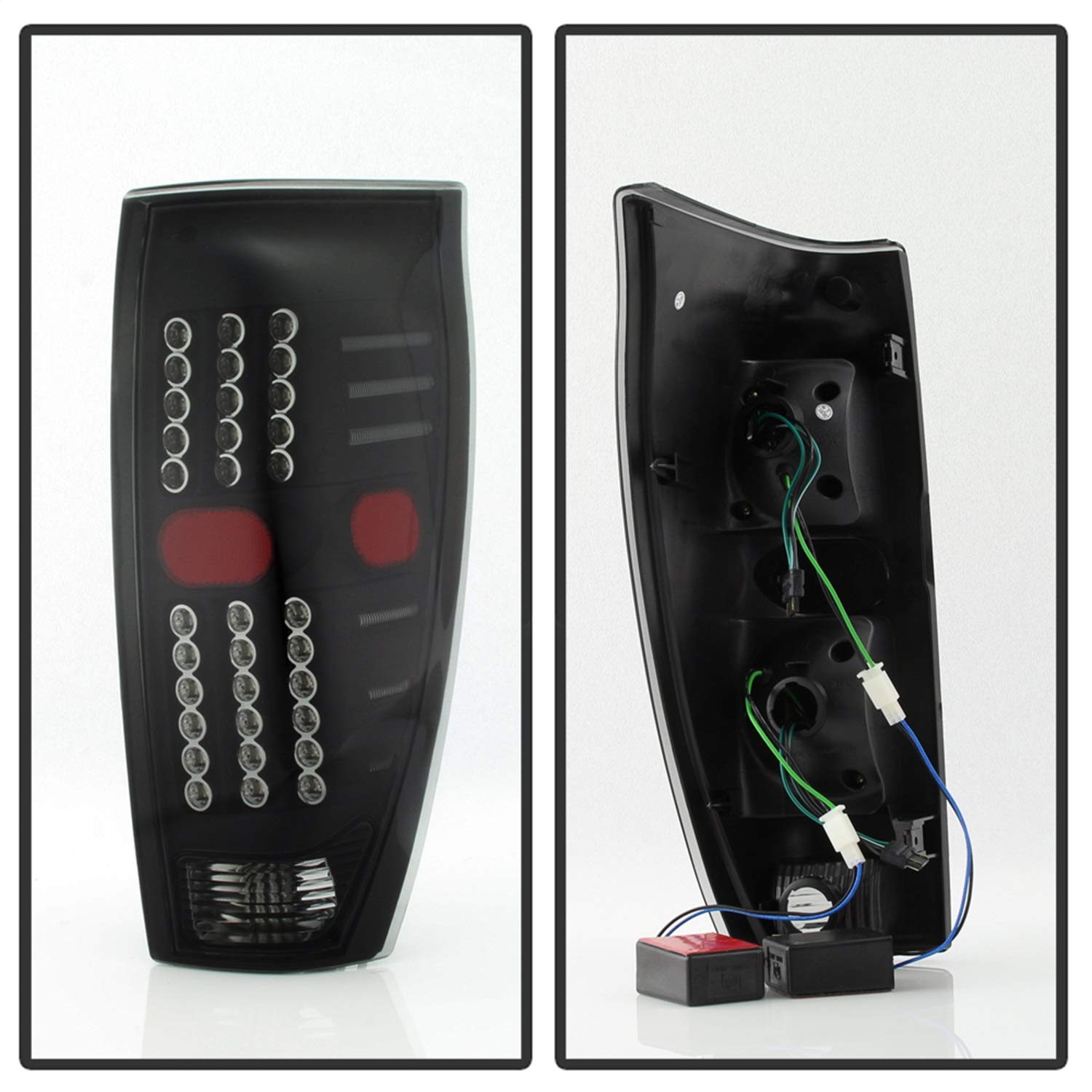 Tail Light Xtune ALT-JH-CAV02-LED-BSM, 1 Pack
