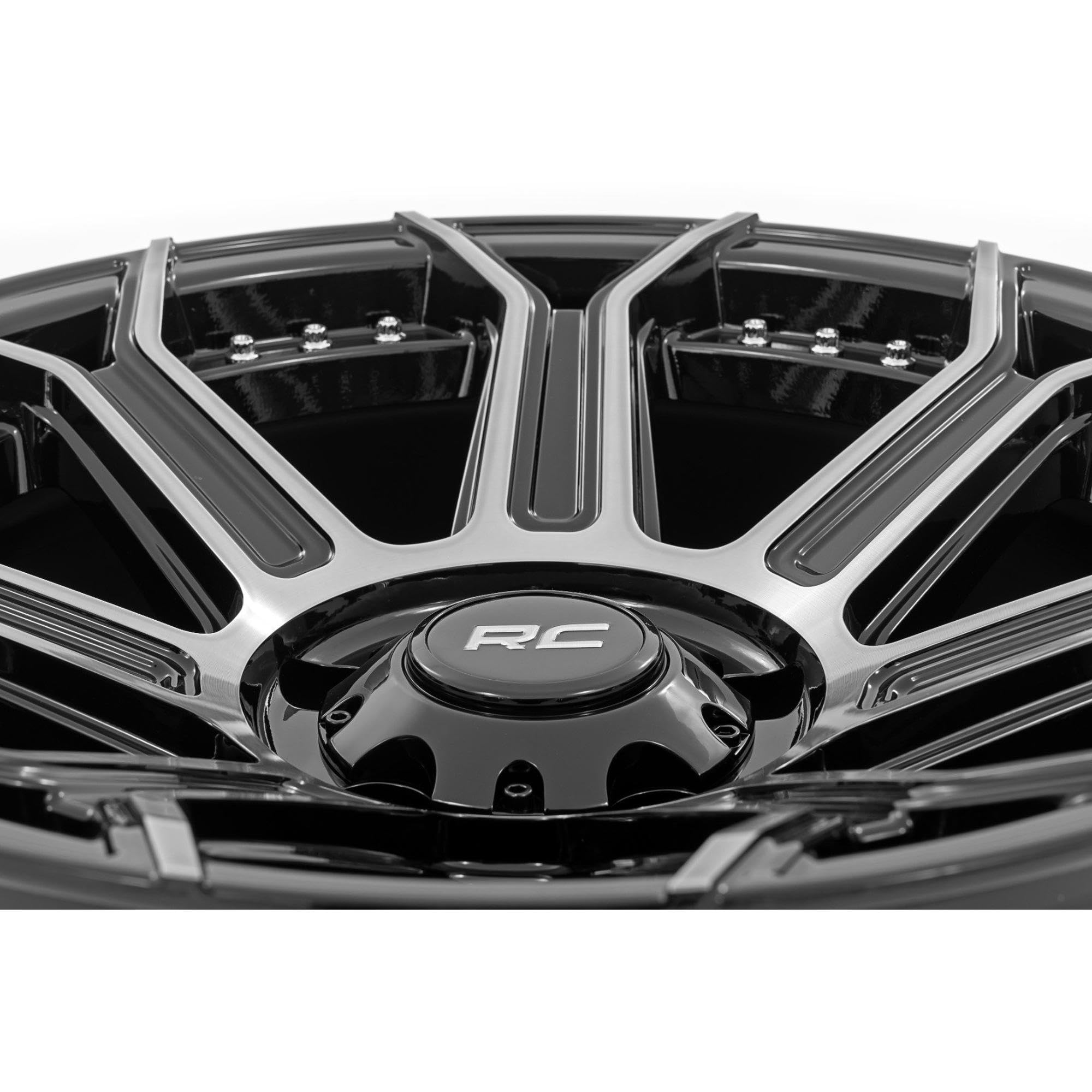 Rough Country Wheel 89 Series | One-Piece Machined 17x9 | 6x5.5 | -12mm Black Gun Metal (17 x 9. inches /6 x 5 inches, -12 mm Offset)
