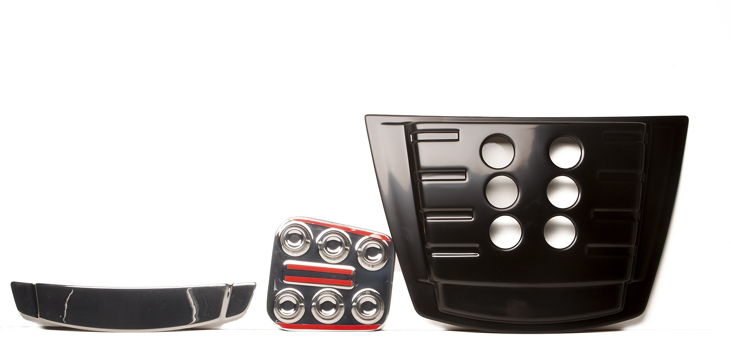 Hood Scoop / Port Auto Ventshade [AVS] | SMOKE - 80011 | Fits Universal Fitment, 1 pc.