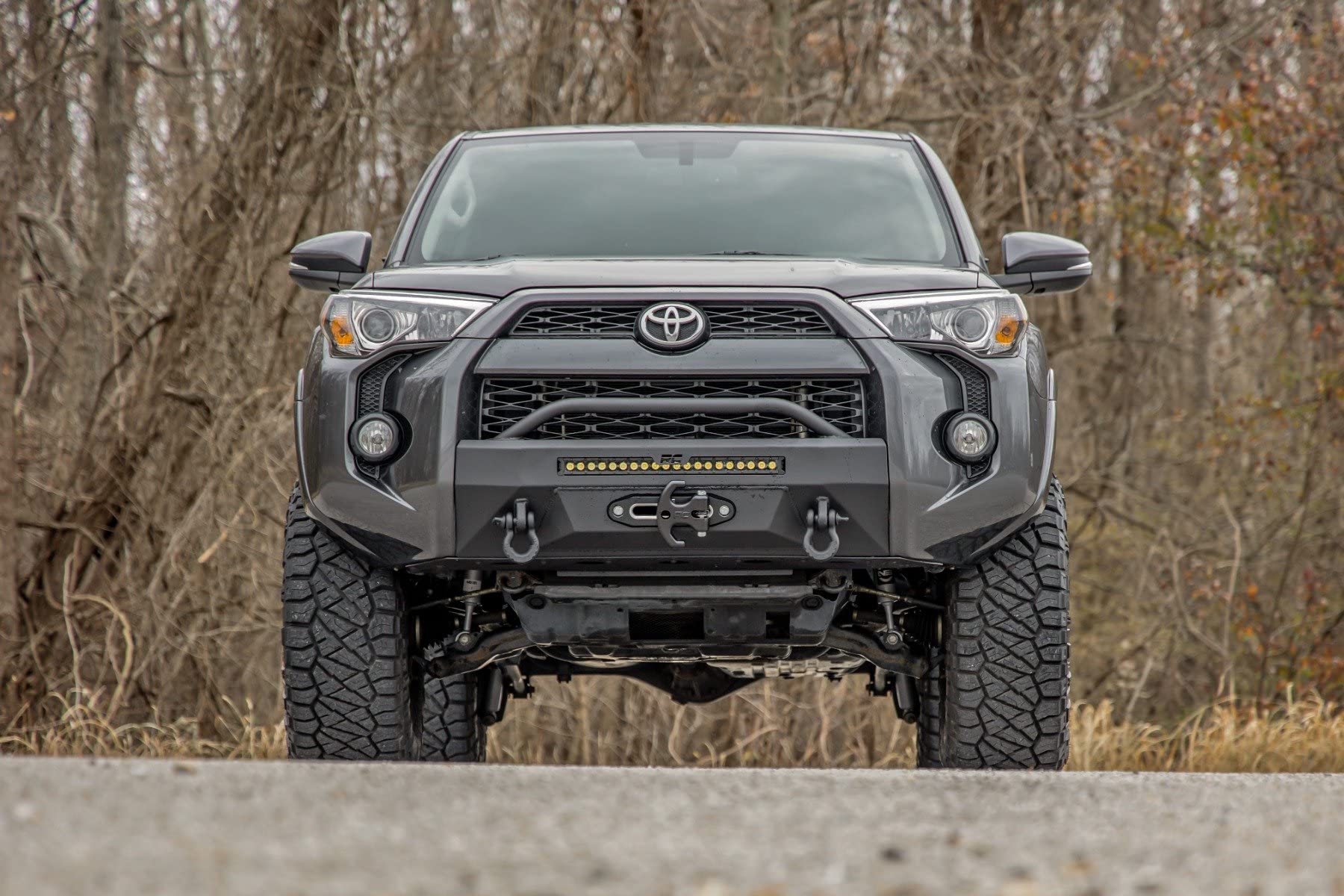 Rough Country Hybrid Front Bumper for 2014-2024 Toyota 4Runner - 10743A