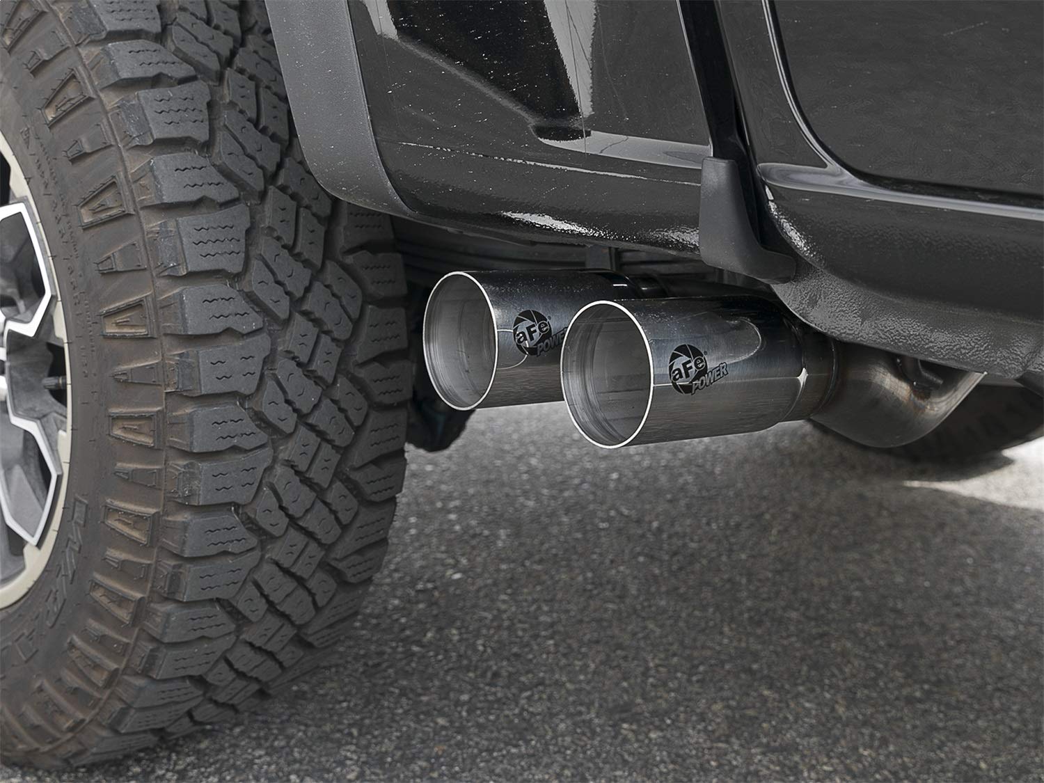 Rebel Series aFe Power 3" Stainless Steel Cat-Back Exhaust System 49-44061-P