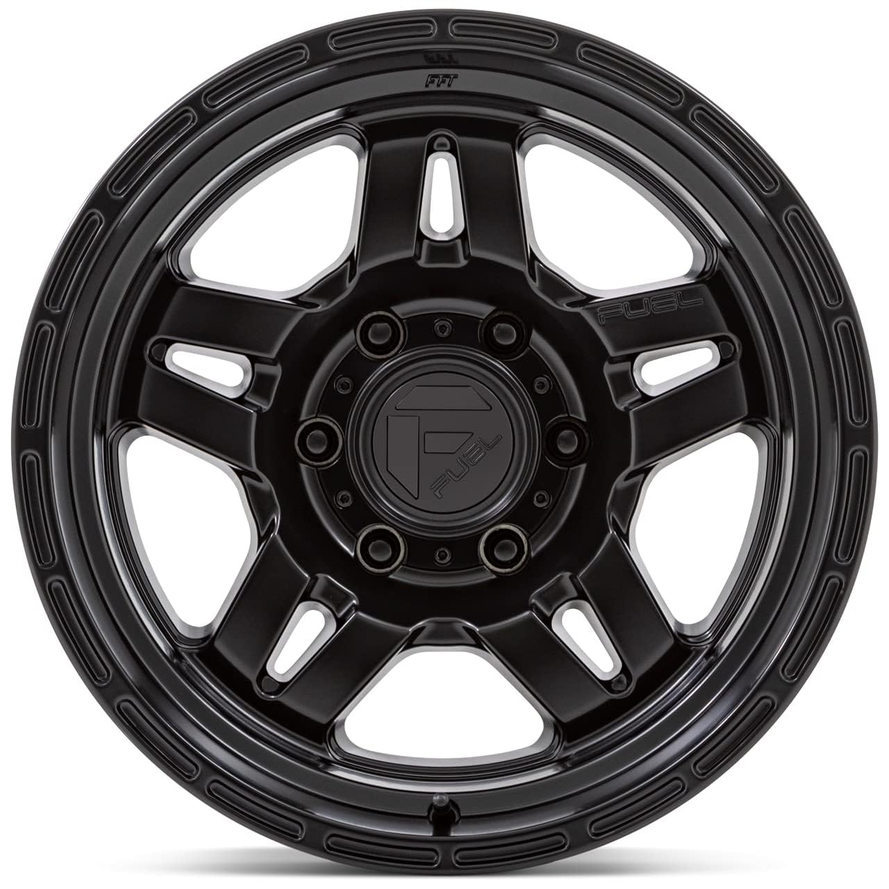 1PC Fuel D799 18X9 5X5.0 BLK-OUT 01MM - D79918907550