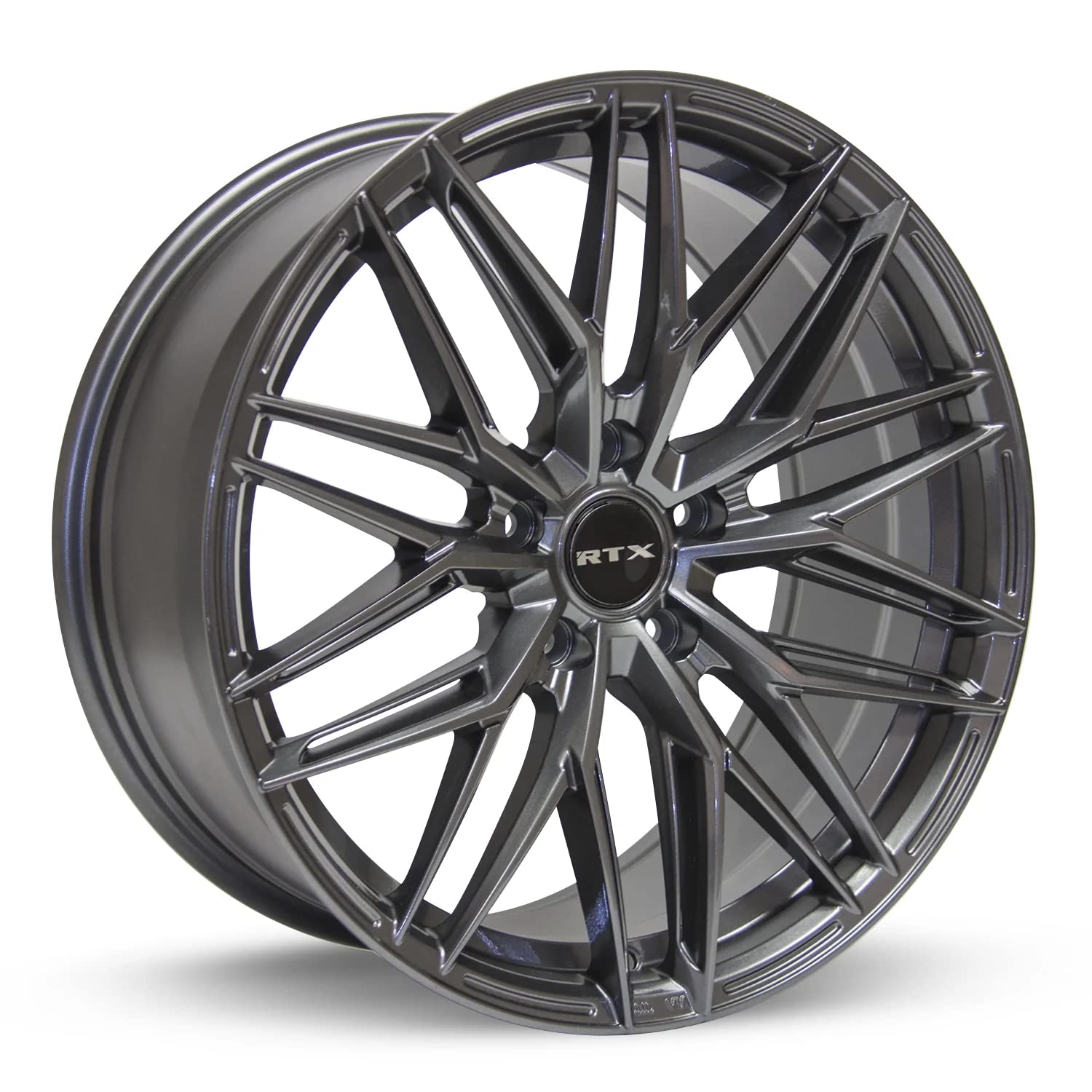 SW20 RTX Custom Wheel - 18x8.5, 45 Offset, 5x112 Bolt Pattern, 66.6mm Hub - Gunmetal Rim