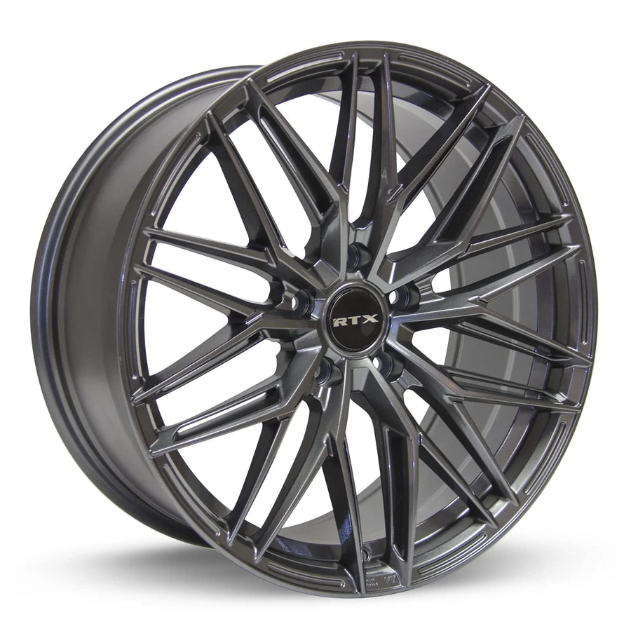 SW20 RTX Custom Wheel - 18x8.5, 45 Offset, 5x112 Bolt Pattern, 66.6mm Hub - Gunmetal Rim