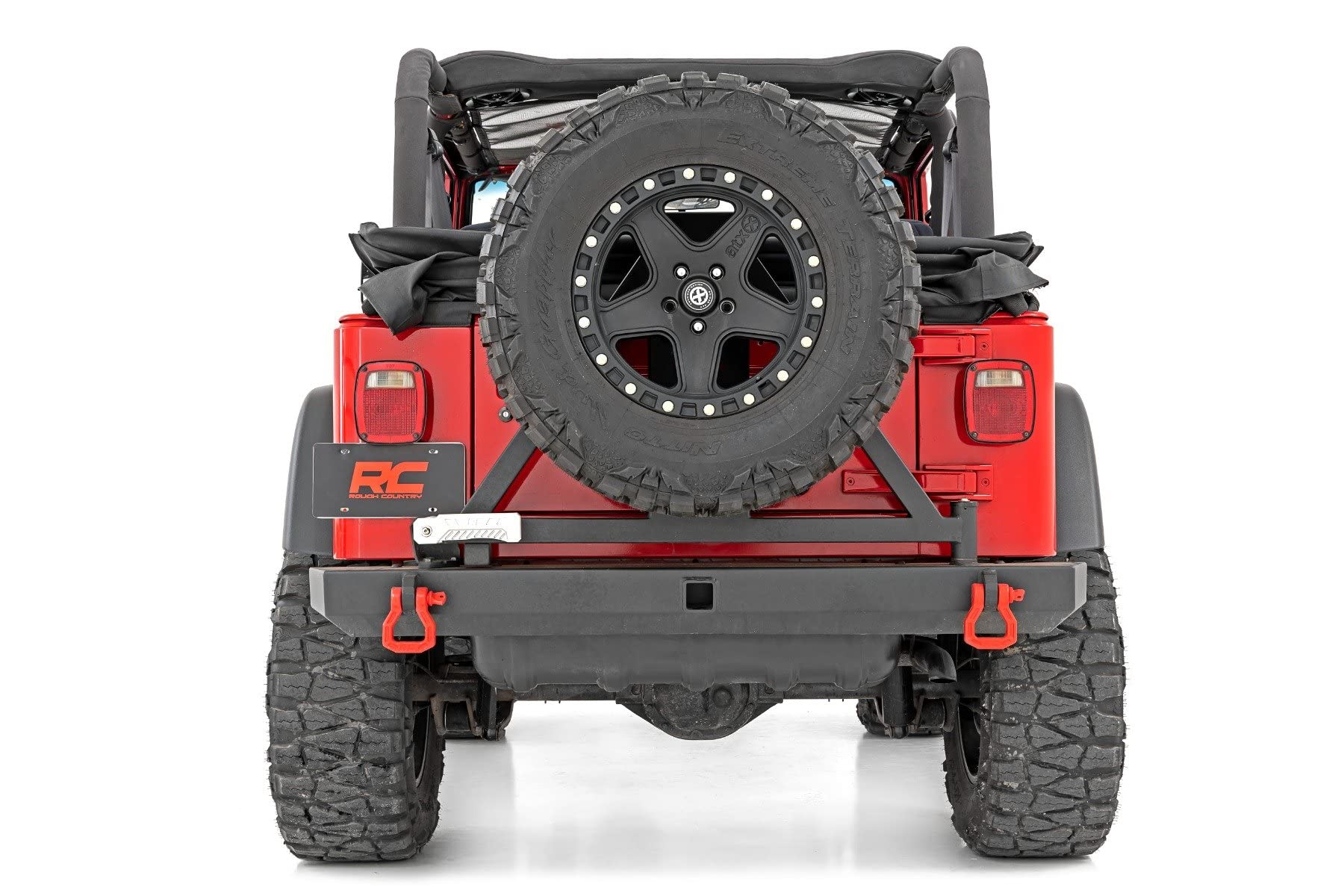 5.5" Wide Fender Flares Rough Country for Jeep Wrangler TJ (1997-2006), Wrangler Unlimited (2004-2006) - Set of 4