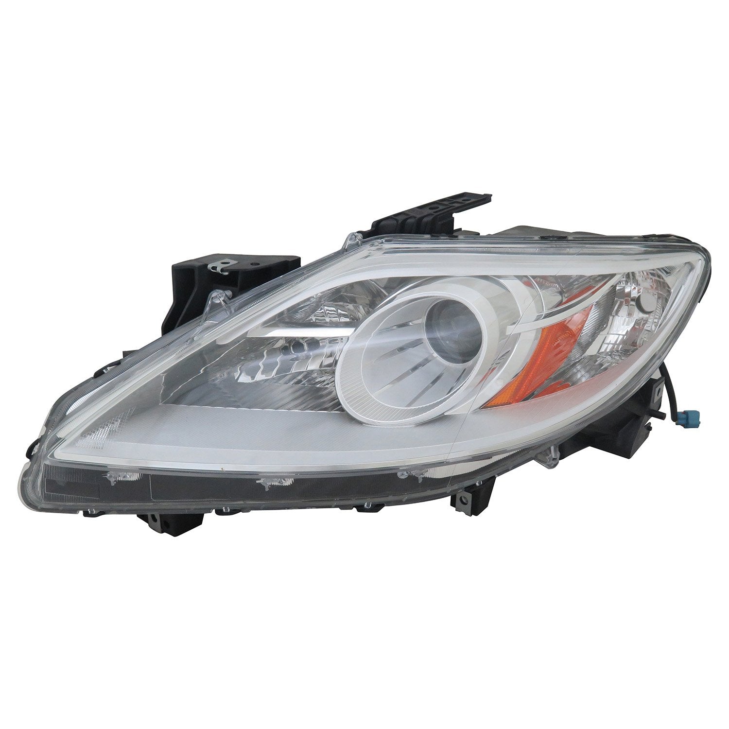 Left TYC Headlight Assembly Compatible with 2010-2012 Mazda CX-9