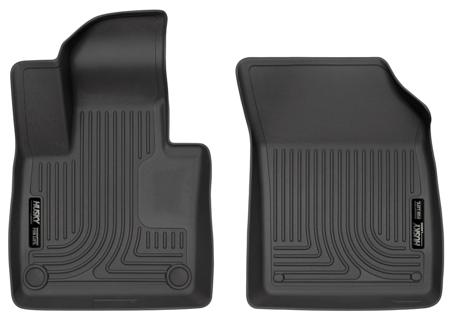 Weatherbeater Husky Liners Floor Mats | Fits 2016-2025 Volvo XC90 | Front Row, 1-pc Black - 15981