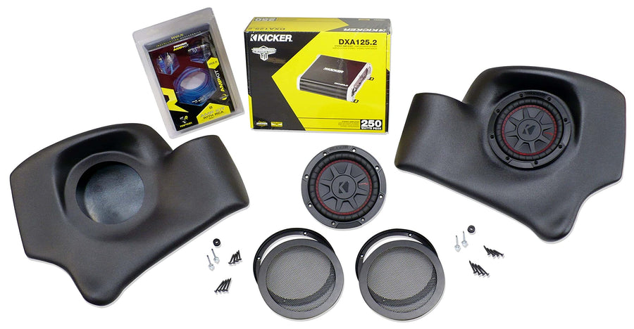 Opti-Pods Select Increments with 6.75" Subwoofers and Full Audio Equipment