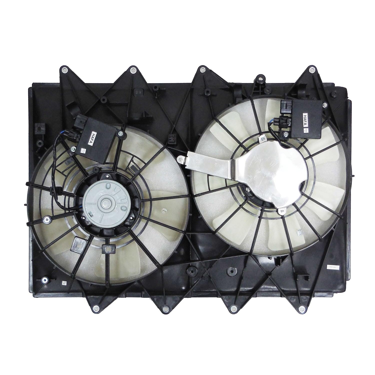 Radiator AC Fan Assembly DEPO-316-55016-050 for Mazda CX9 10-15 with Towing Pkg with Control Module