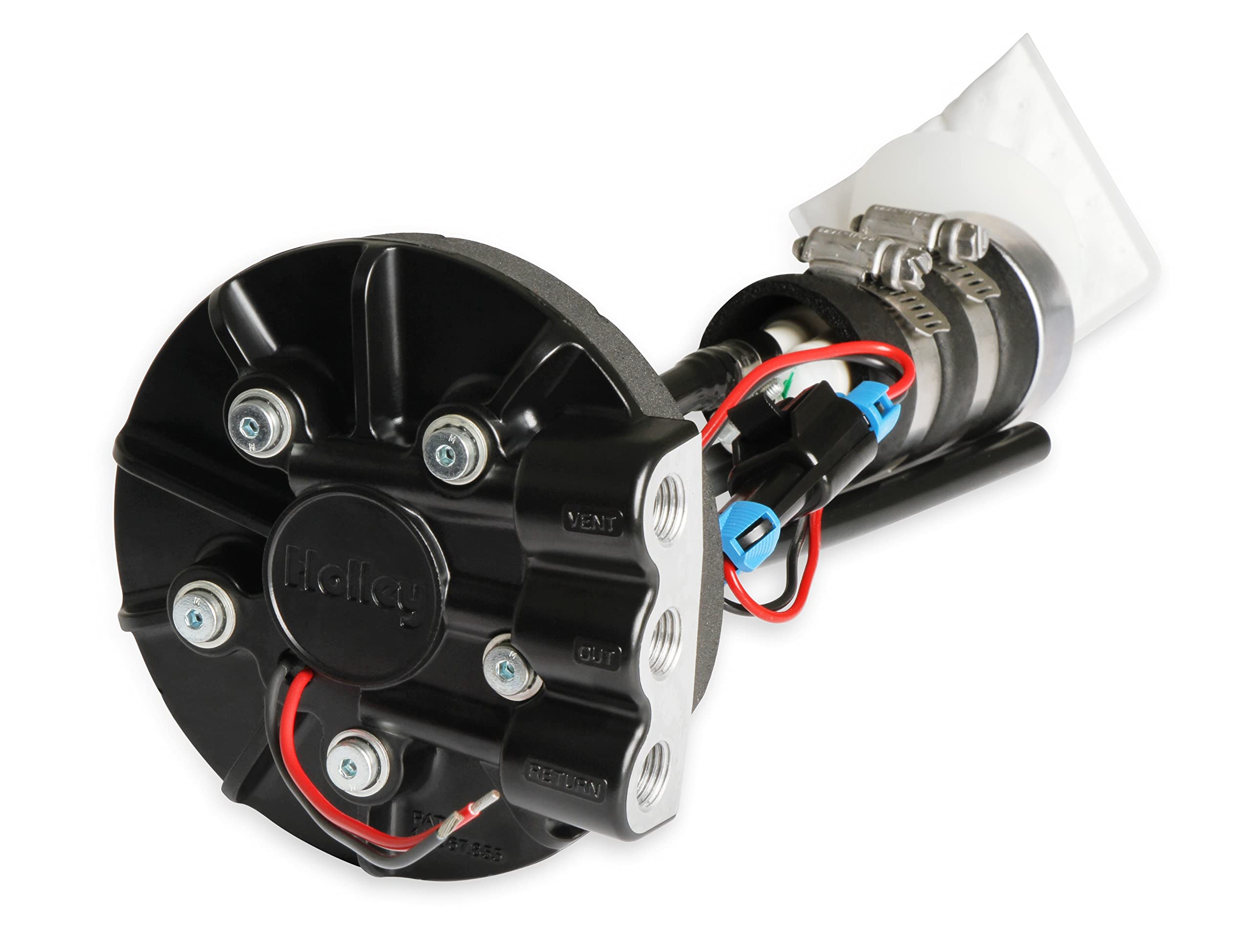 12-171 Holley: Die Cast Retrofit Fuel Pump Module W/Return 450 Lph