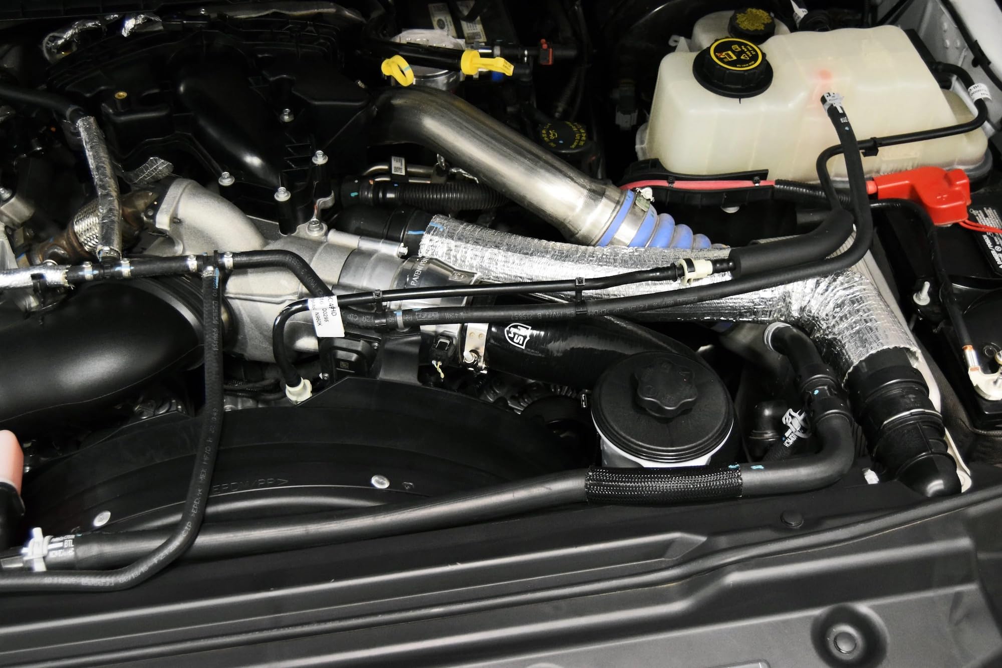 Intercooler Pipe Upgrade Kit H&S Motorsports 122008 (OEM Replacement) Compatible With Ford 6.7L Powerstroke 2017-2024 F250 F350 F450