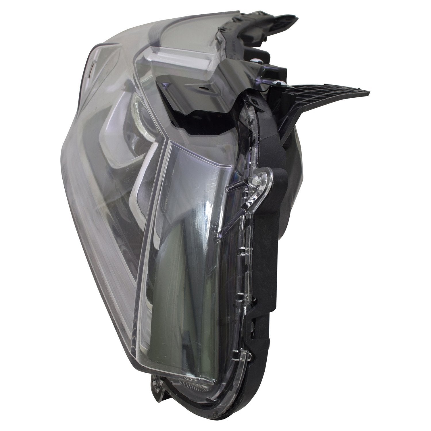 Right TYC Headlight Assembly Compatible with 2016-2017 Honda Accord