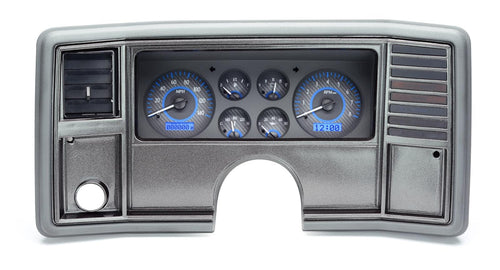 Dakota Digital VHX-78C-MC-C-B Analog Gauge Instrument System with round speedometer Compatible 1978-88 Chevy Monte Carlo, 1978-87 Chevy El Camino/GMC Caballero and 1978-83 Chevy Malibu