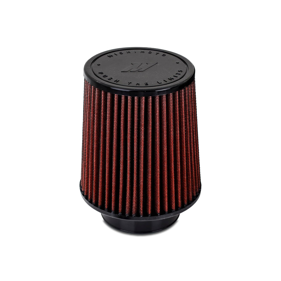 Mishimoto Air Filter Performance, 2.75in Inlet, 5in Filter Length, Red