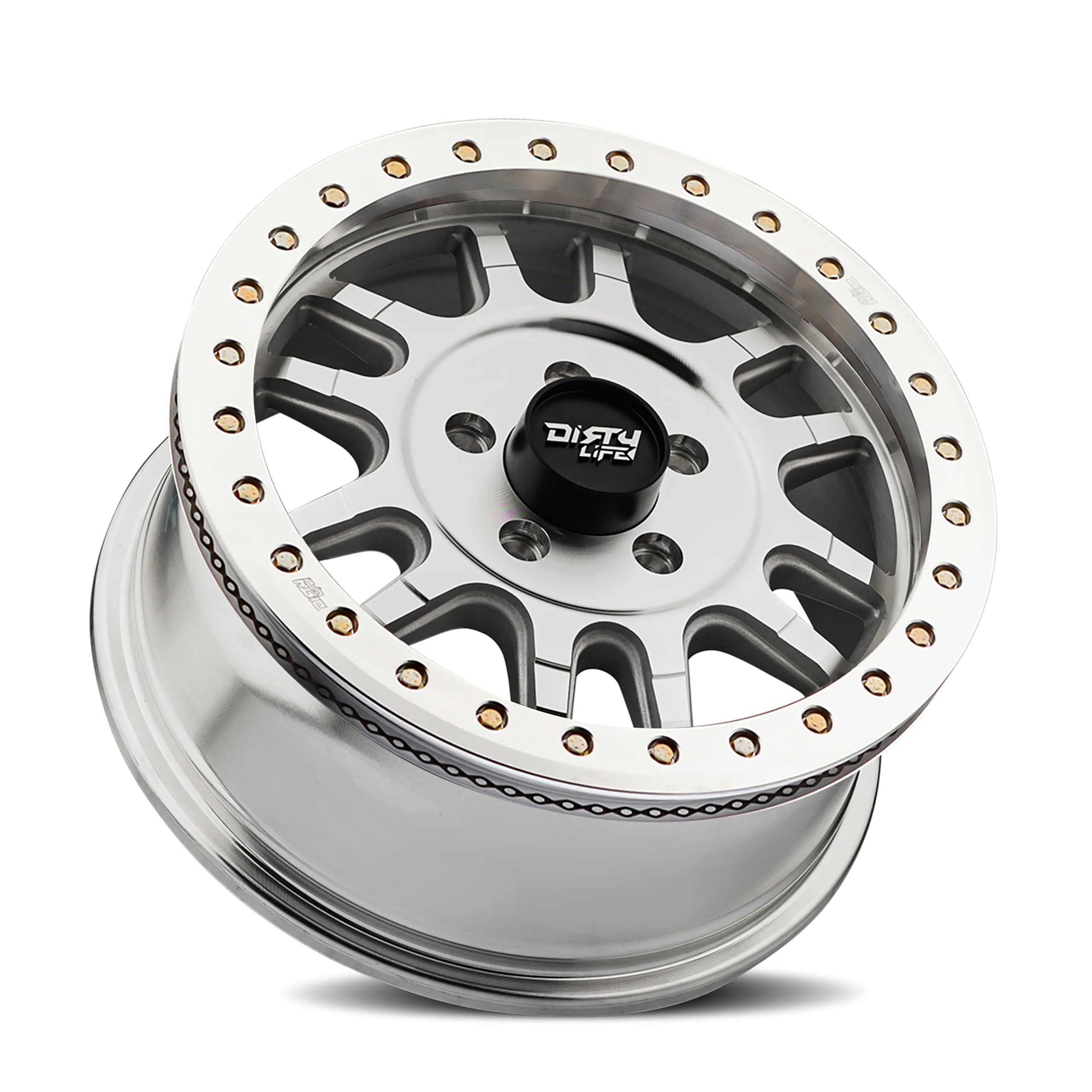 MACHINED Dirty Life 9309R Wheel (15 x 7. inches /0 x 0 mm, 38 mm Offset)