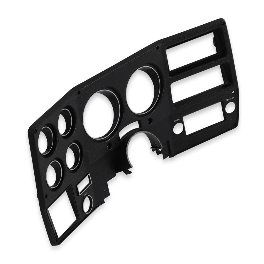 INST778 Brothers Trucks Instrument Bezel - With A/C - Black/Silver