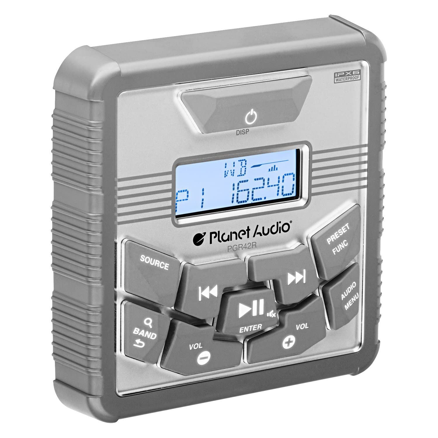 Weatherproof Planet Audio Marine Gauge Receiver