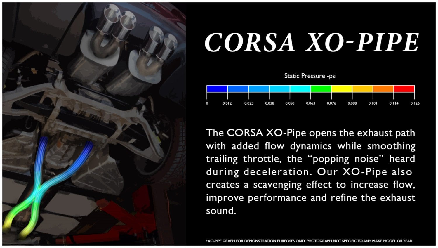 Exhaust CORSA 14330 X-Pipe