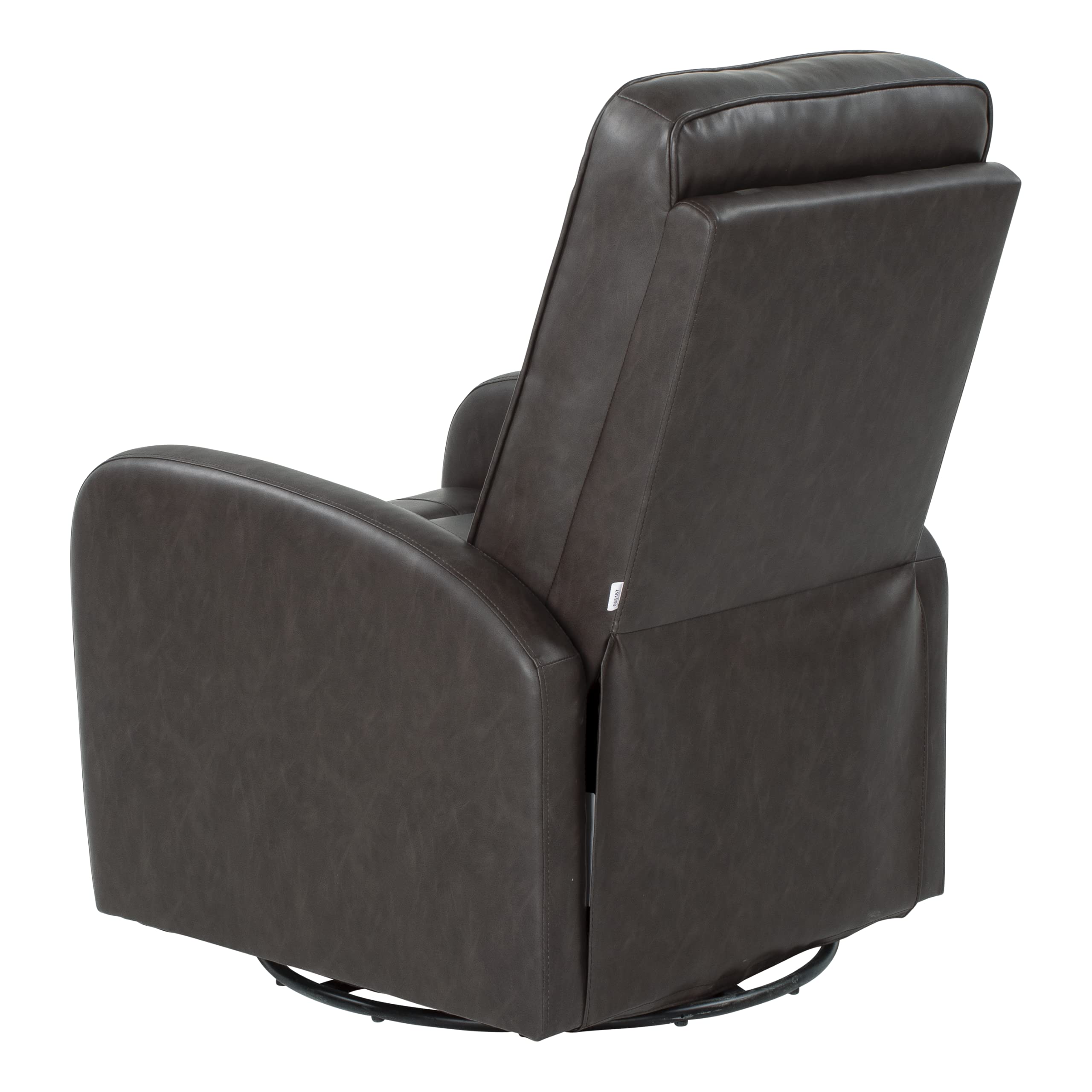 RV Swivel Pushback Recliner, Thomas Payne® Millbrae – Effortless Push-Back Reclining – 360-degree Swivel, Glider Action –Easy-to-Clean PolyHyde® Vinyl Fabric – High-Density Foam Interior – 2020129869
