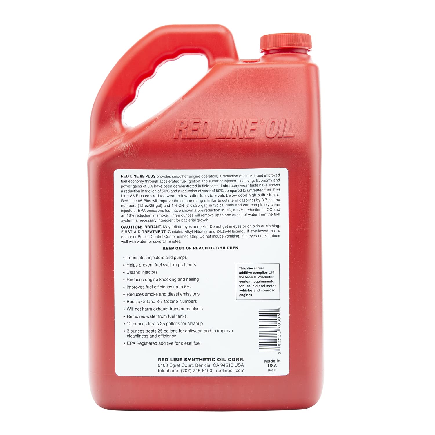 70805 Red Line 85 Plus Diesel Fuel Additives - Gallon