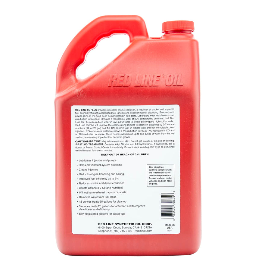 70805 Red Line 85 Plus Diesel Fuel Additives - Gallon